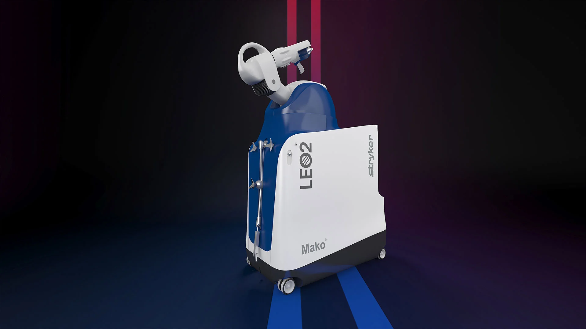 3d model of the orthopedic surgery device LEO2