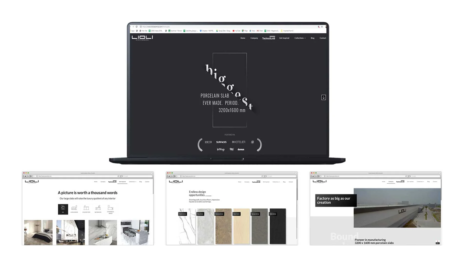 lioli website design lioli website design