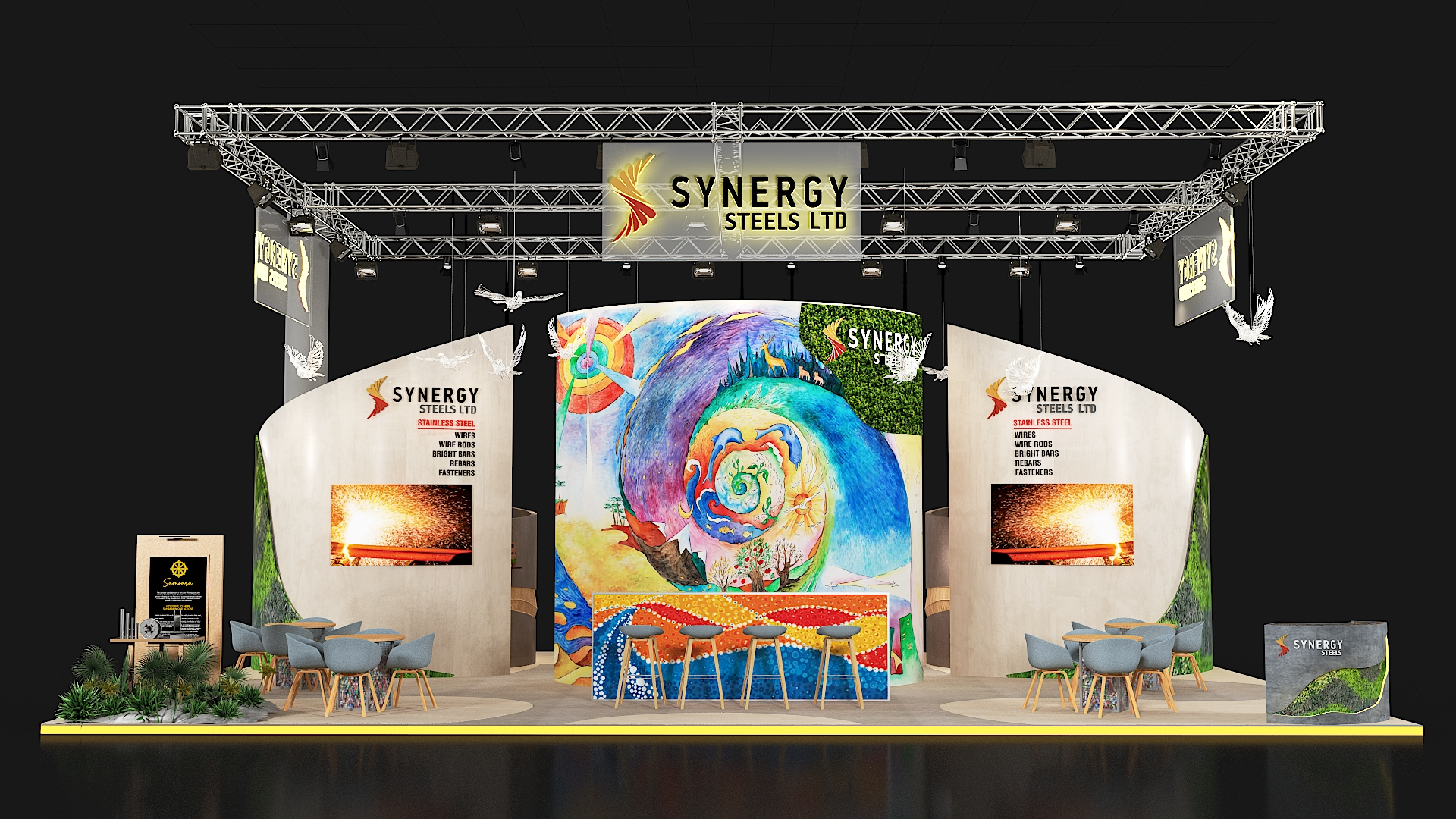 Synergy - A 3D model of Samsara Theme