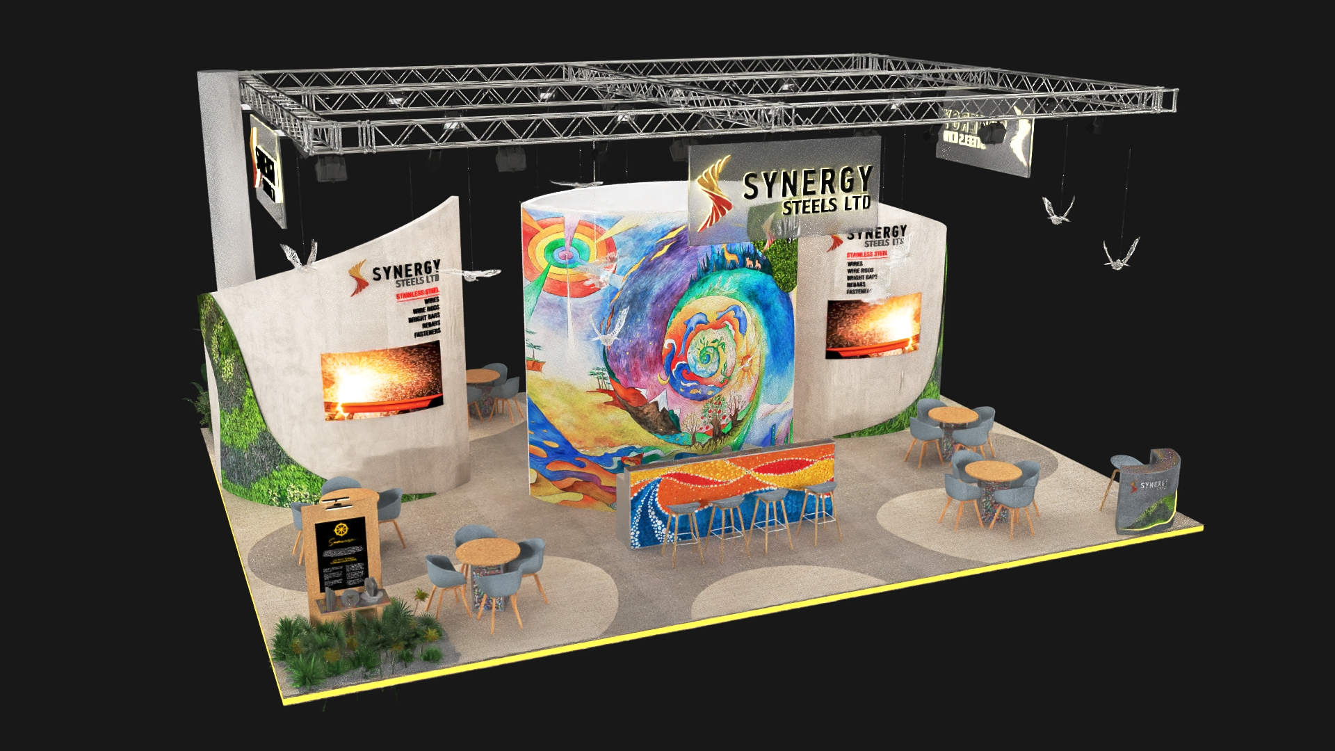 Synergy - A 3D model of Samsara Theme