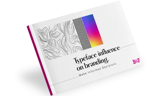 Illustration of how typing shapes branding, highlighting Boch & Fernsh, a prominent agency in the advertising sector