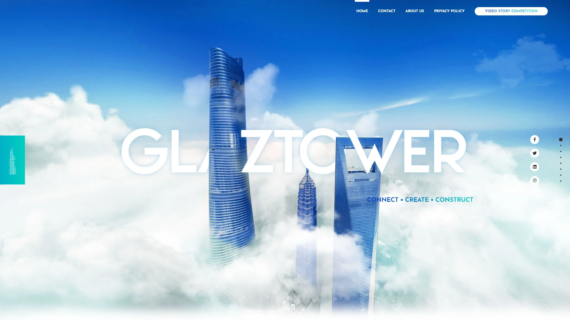 Glaztower project design by Boch & Fernsh, highlighting a contemporary and visually striking architectural concept