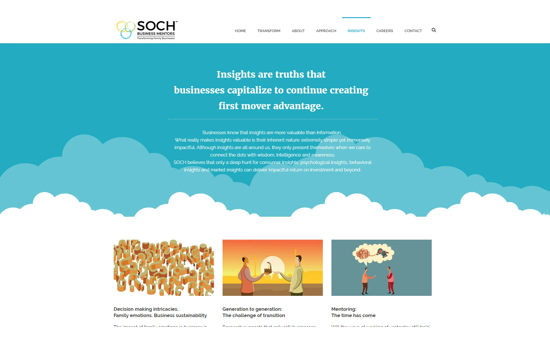 Soch website by Boch & Fernsh, featuring a dynamic and modern design tailored for a forward-thinking brand